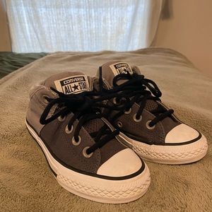 Converse Kids Boys' sz 12.5 Axel Big, Shale Grey/Cadet Grey/White